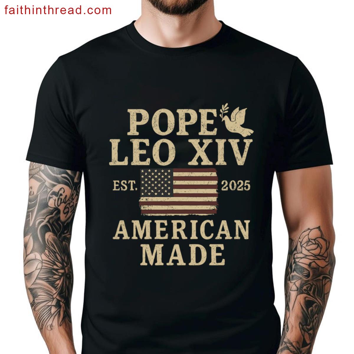 Pope Leo Xiv First American Shirt