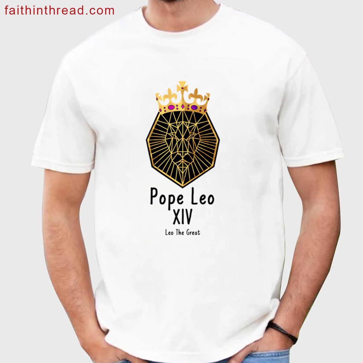 Pope Leo Xiv Premium Shirt