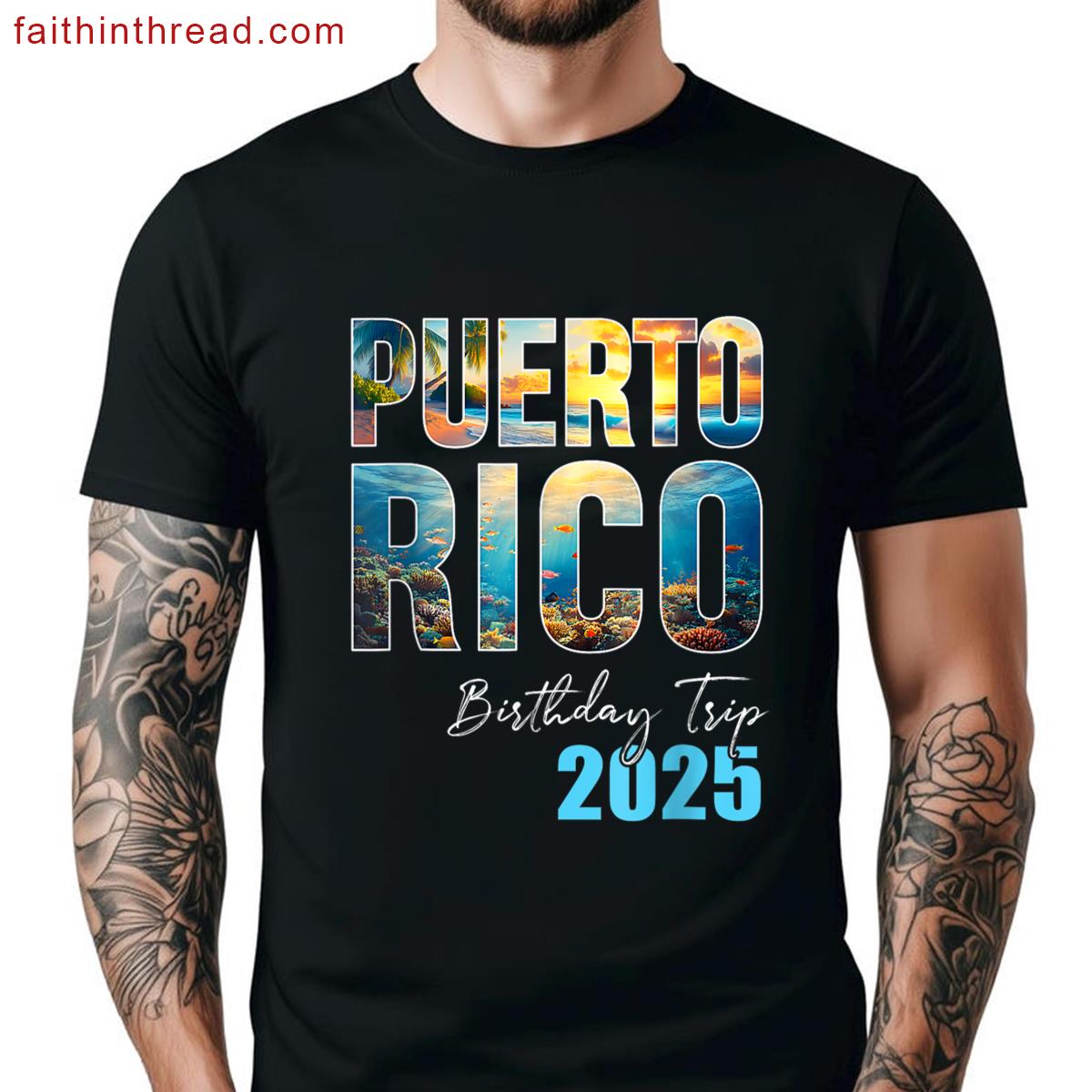Puerto Rico Vacation Party Shirt