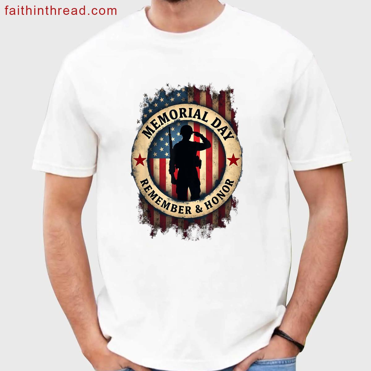Remember Memorial Day Tribute Shirt
