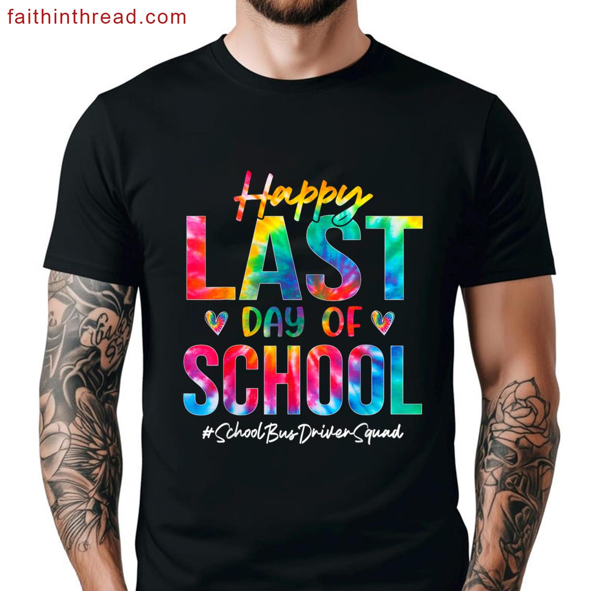 Retro End Of School Tee Shirt