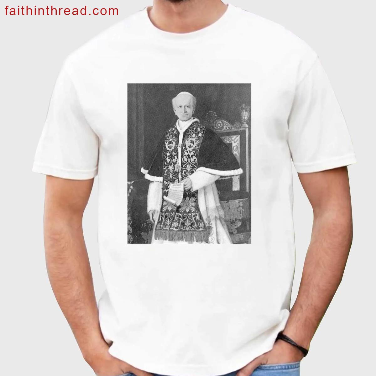 Saint Pope Vintage Graphic Tee Shirt