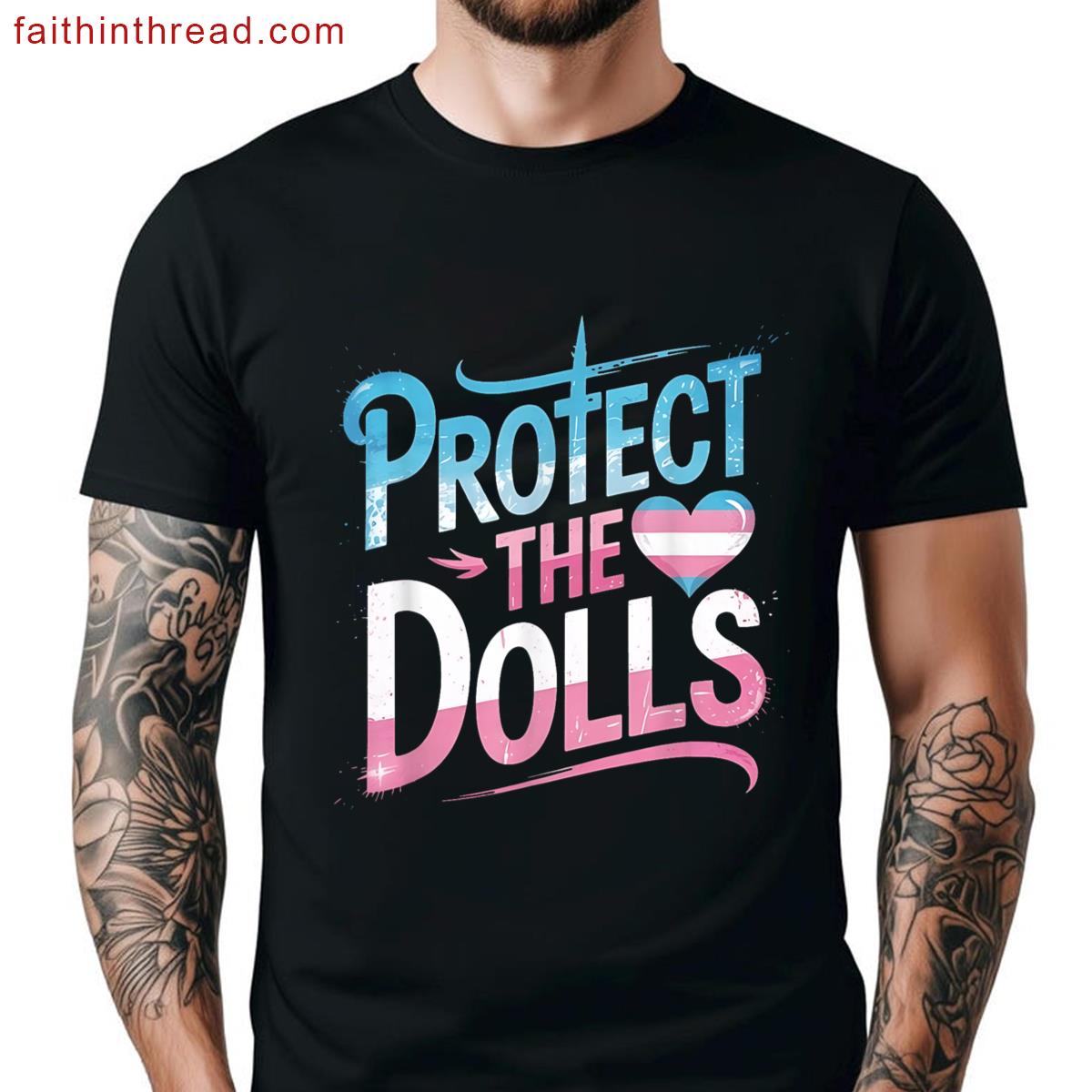 Save The Dolls Graphic Tee Lgbtq Support Shirt