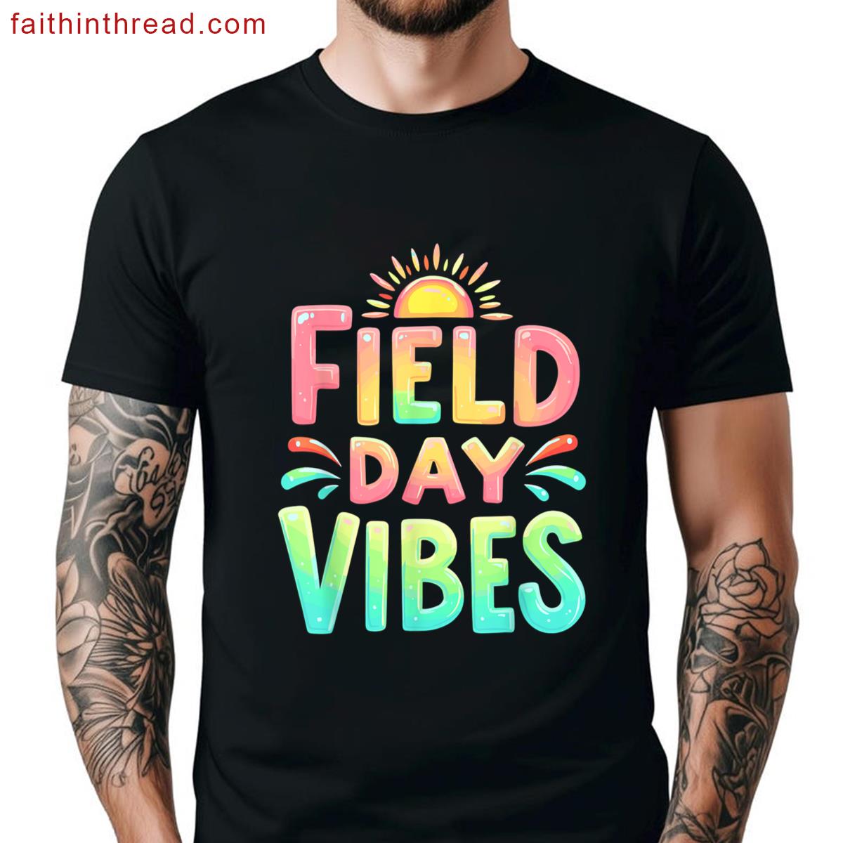 School Field Day Graphic Tee For Kids Shirt