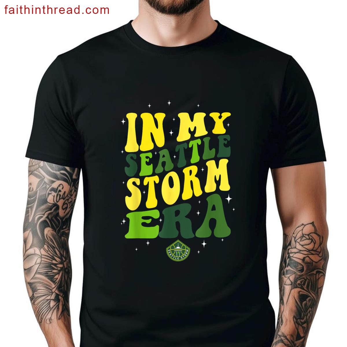 Seattle Storm Wnba Logo Tee Shirt