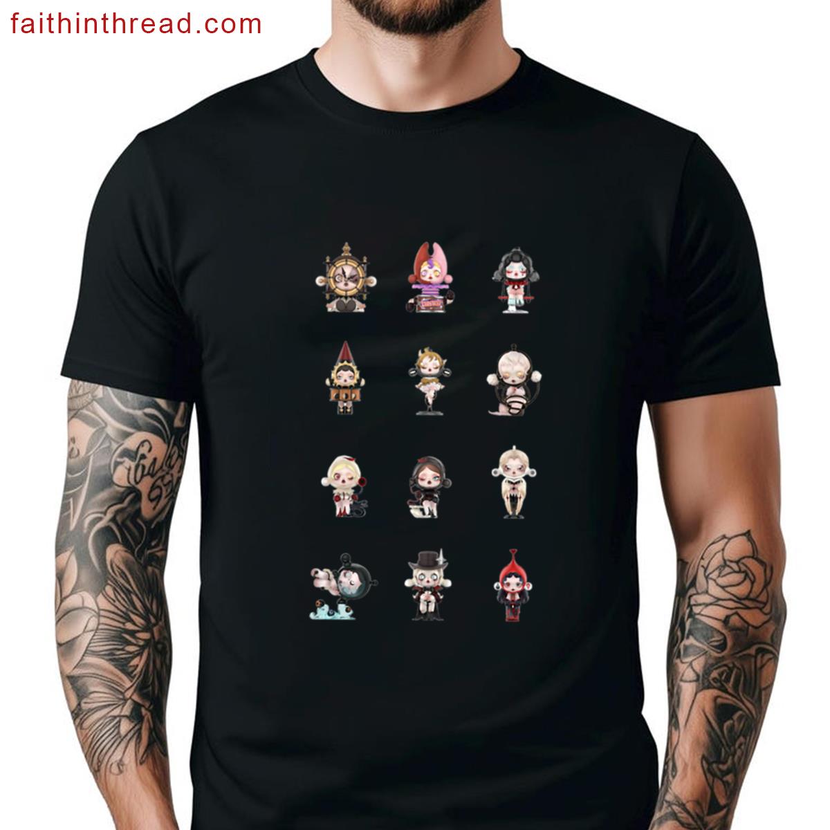 Skullpanda Popmart Graphic Tee Shirt