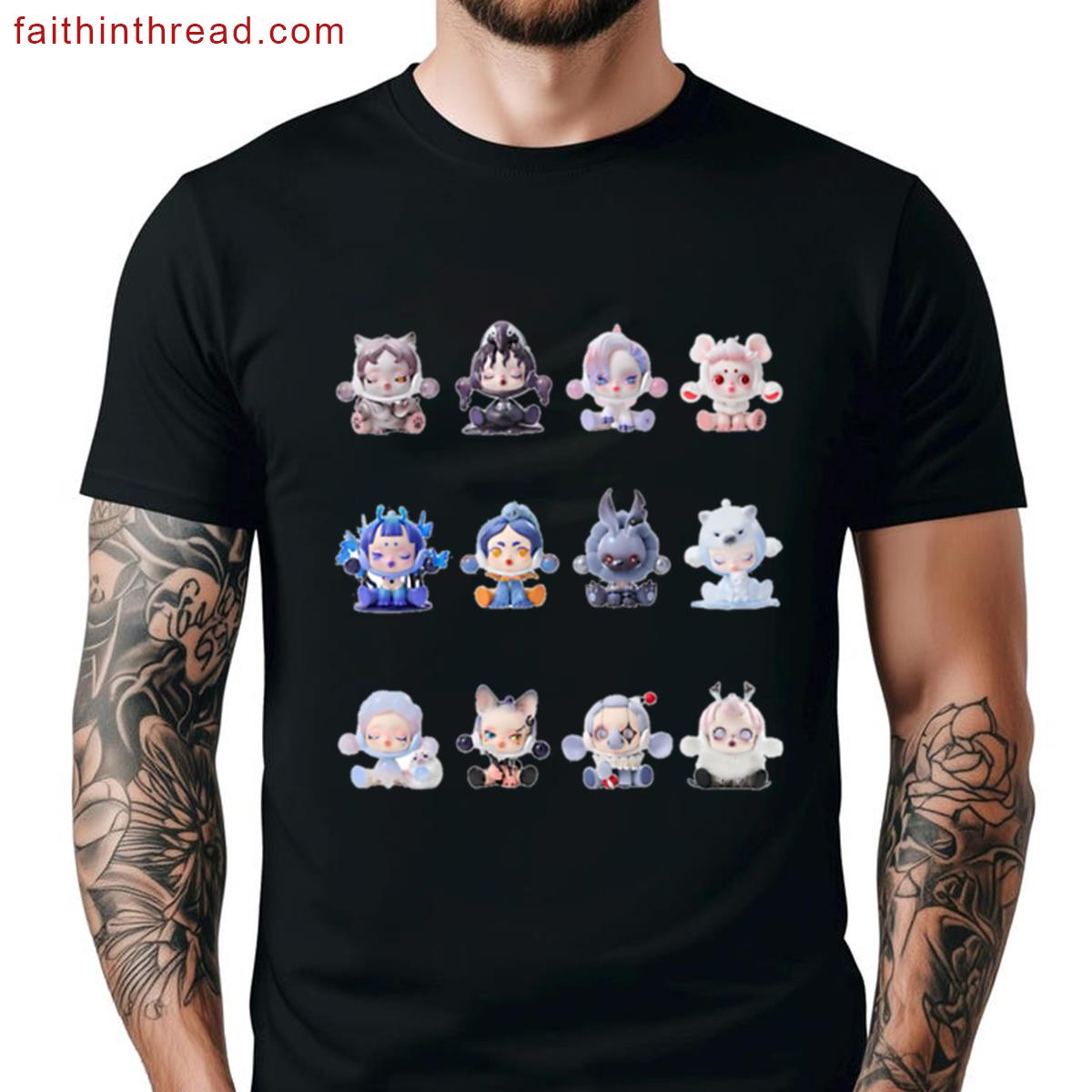 Skullpanda Popmart Oversized Tee Shirt