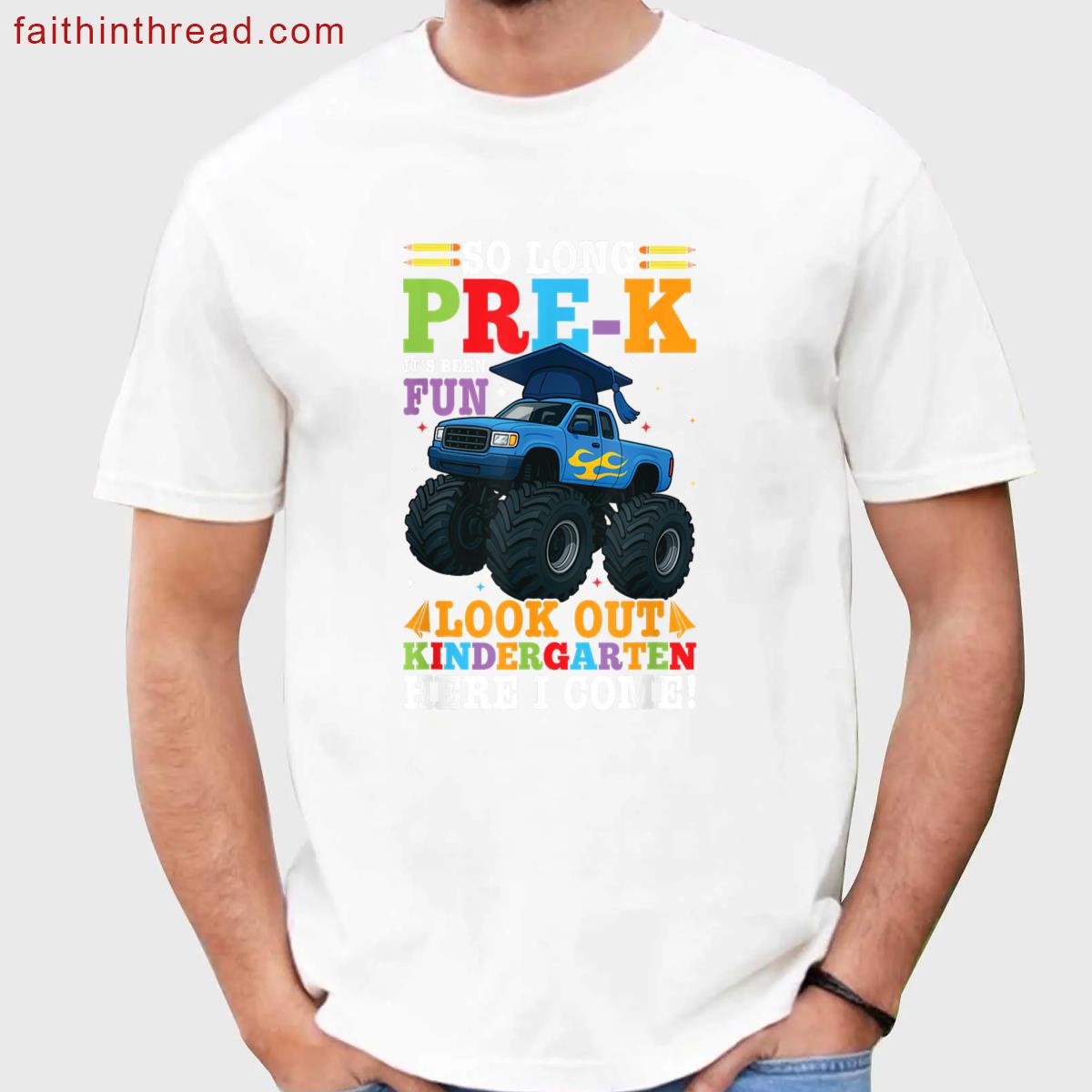 So Long Pre K Preschool Tee Shirt