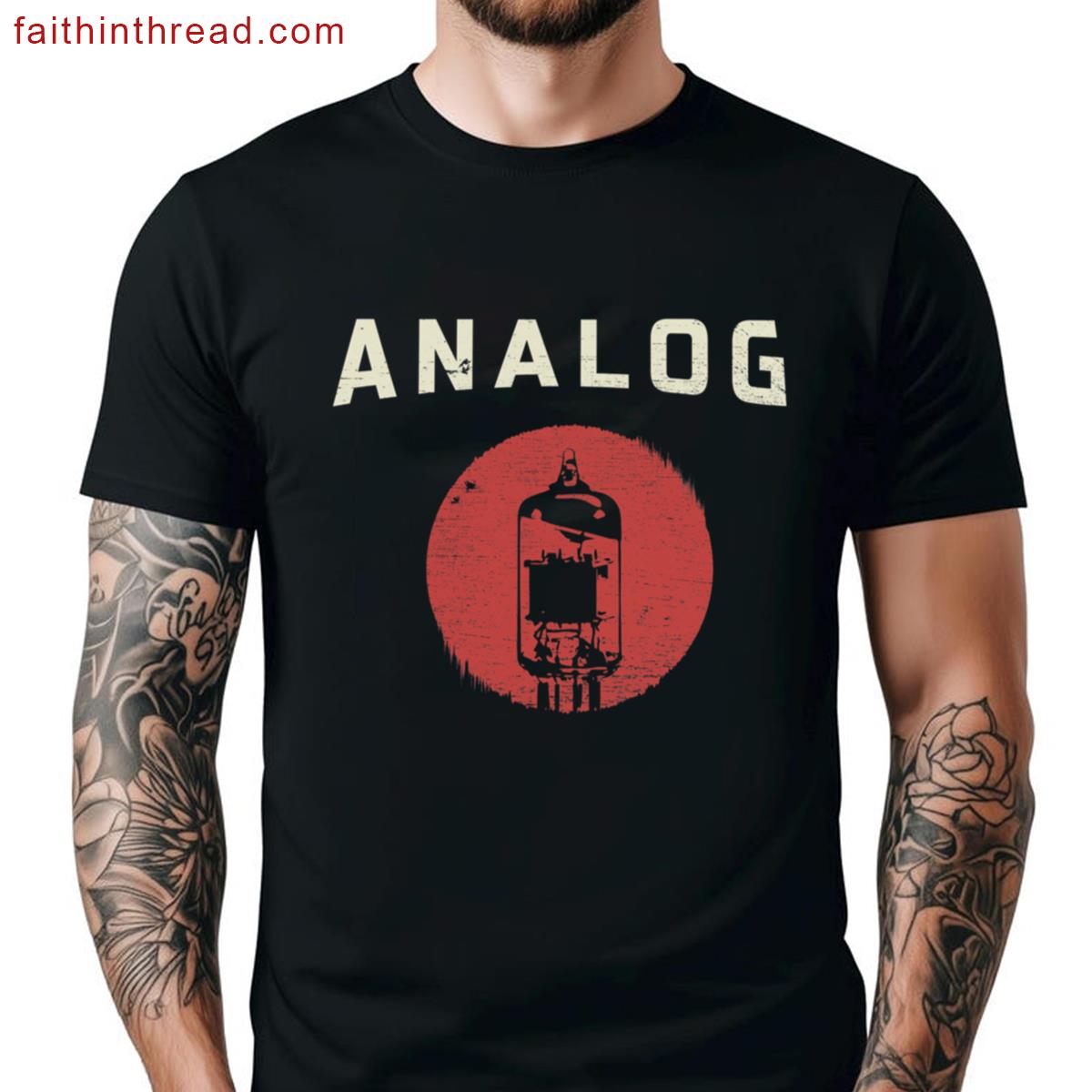 Vacuum Tube Retro Style Tee Shirt