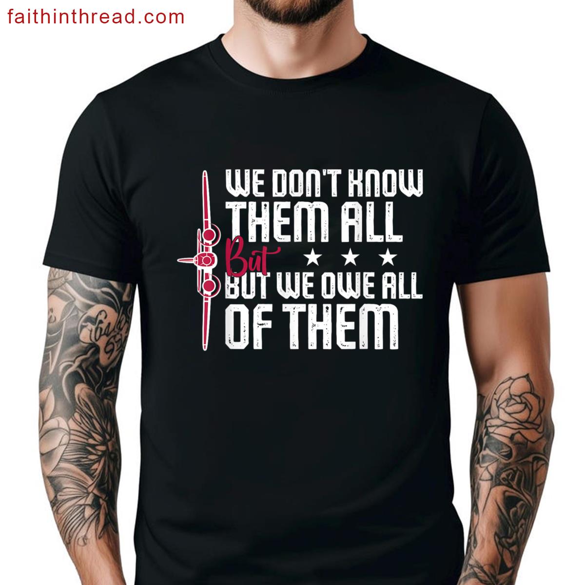 Veterans Memorial Day Tribute Tee Shirt