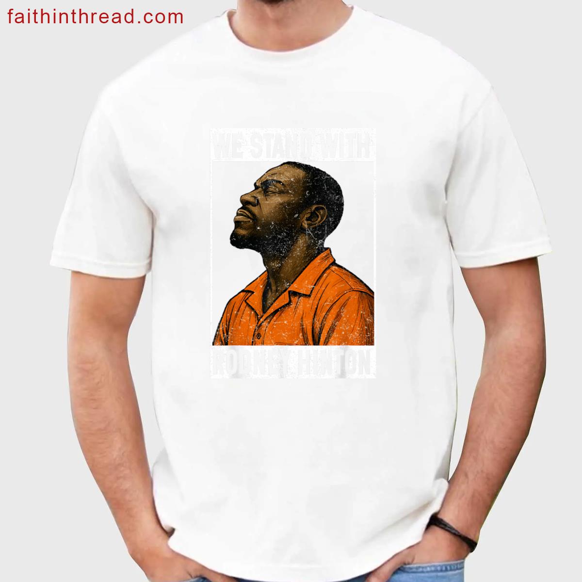 We Stand With Rodney Humorous Vintage Tee Shirt
