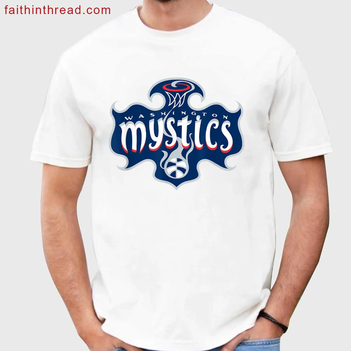 Wnba Mystics Logo Apparel Shirt