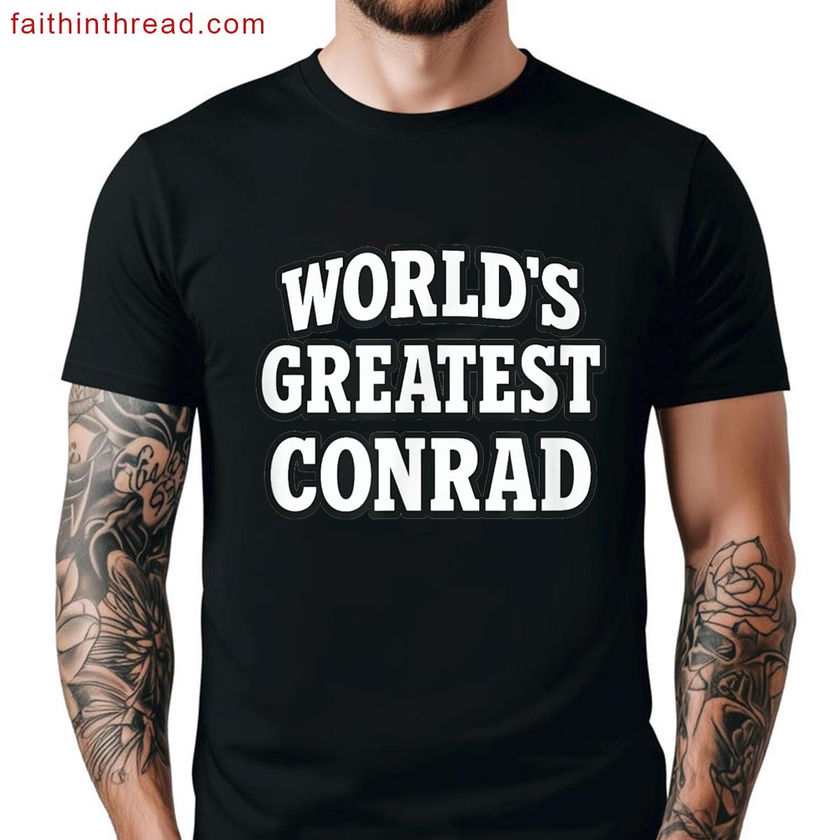 Worlds Greatest Custom Gift Tee Shirt