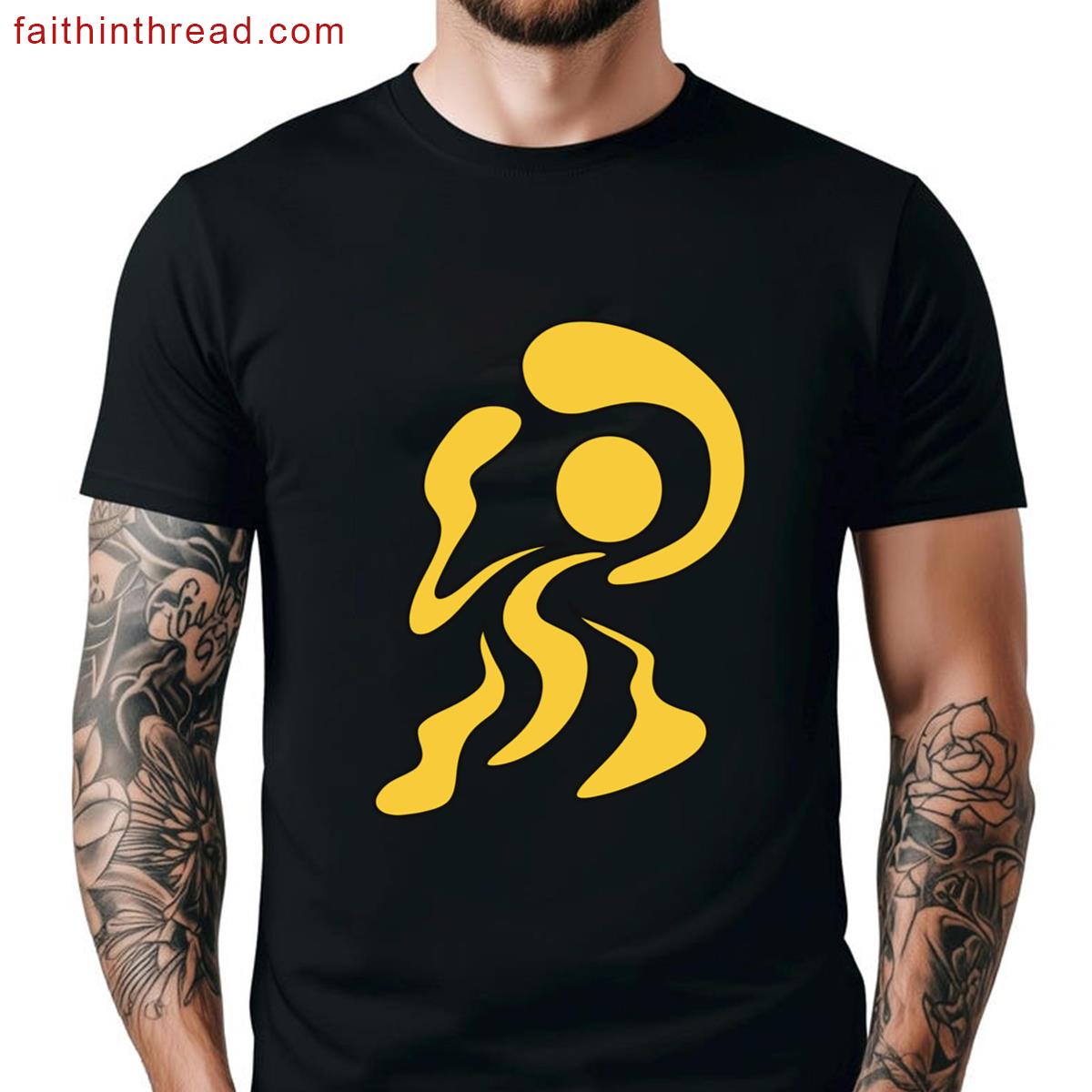 Yellow Oversized Drippy Shirt