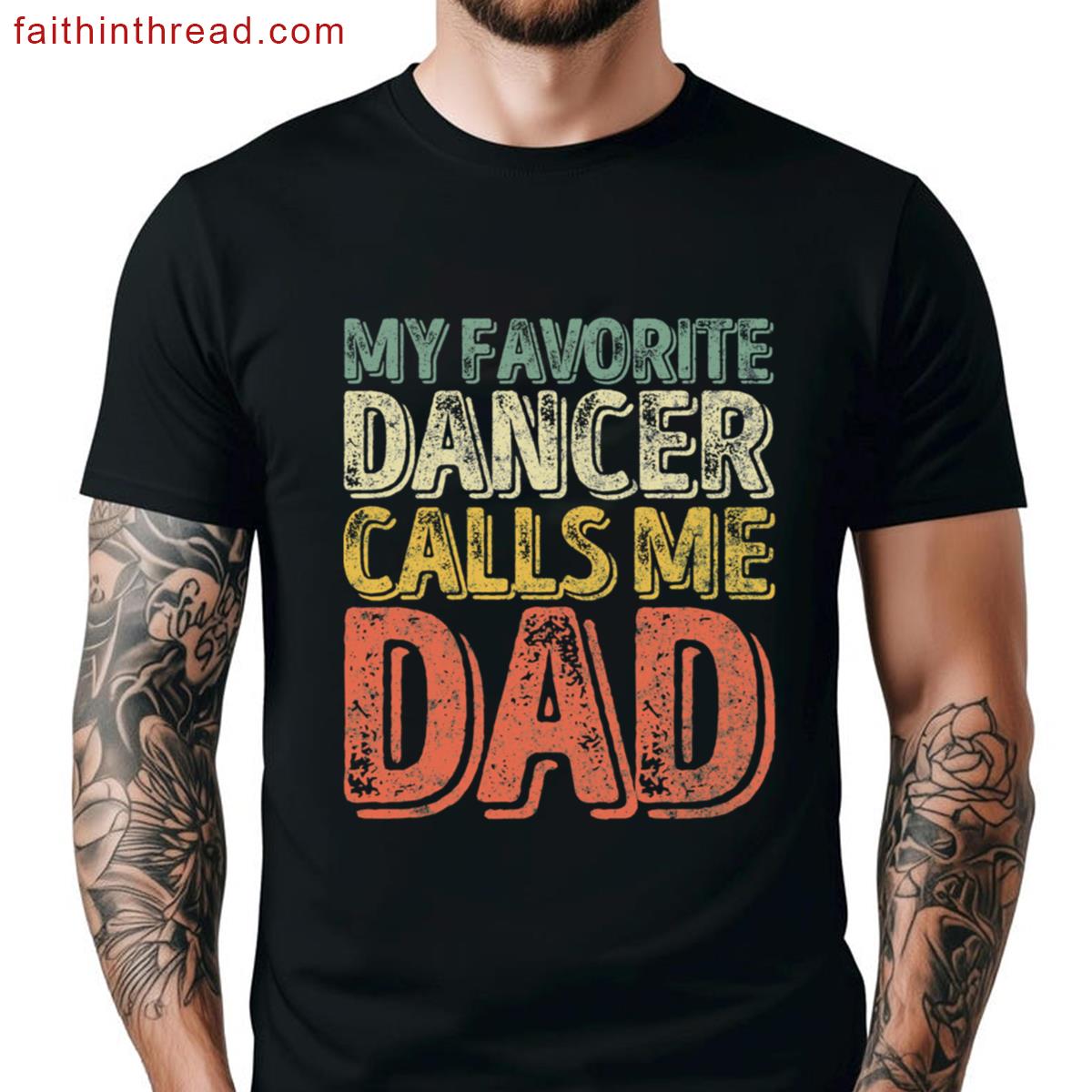 Dad Dancer Gift Shirt