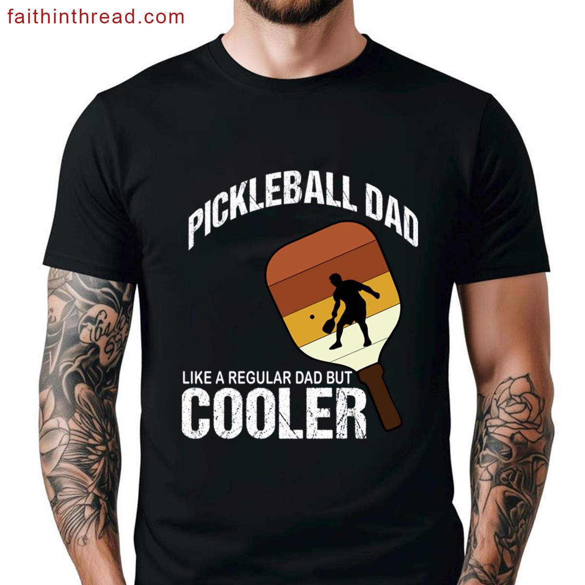 Dad Like A Regular Pickleball Tee Shirt