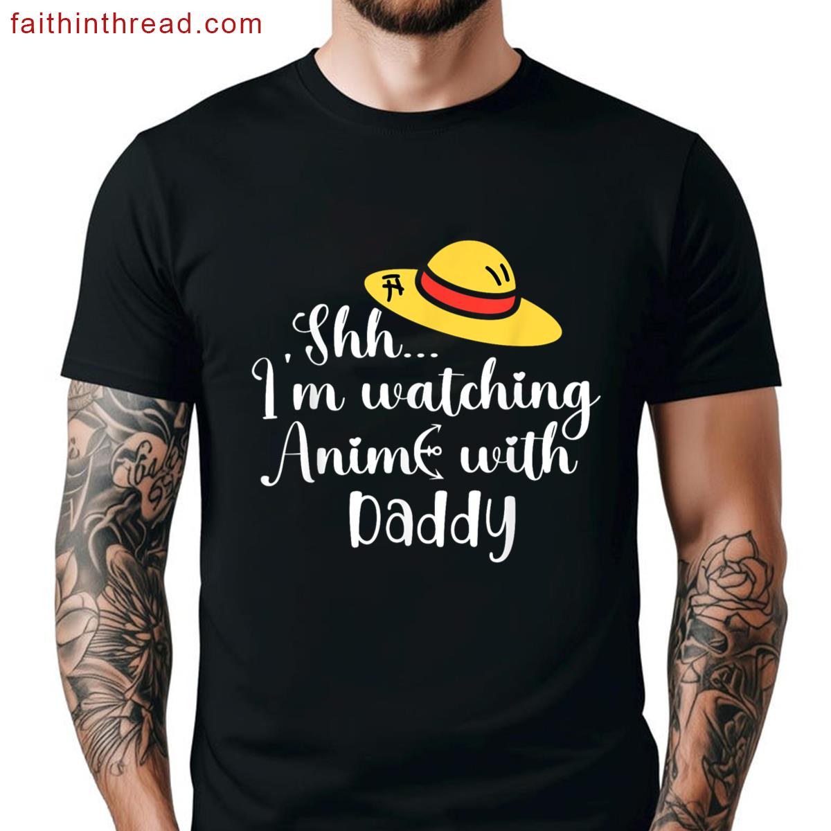 Daddy Anime Watching Shirt
