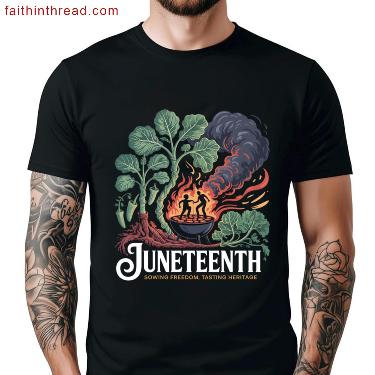 Juneteenth Bbq Celebration Shirt