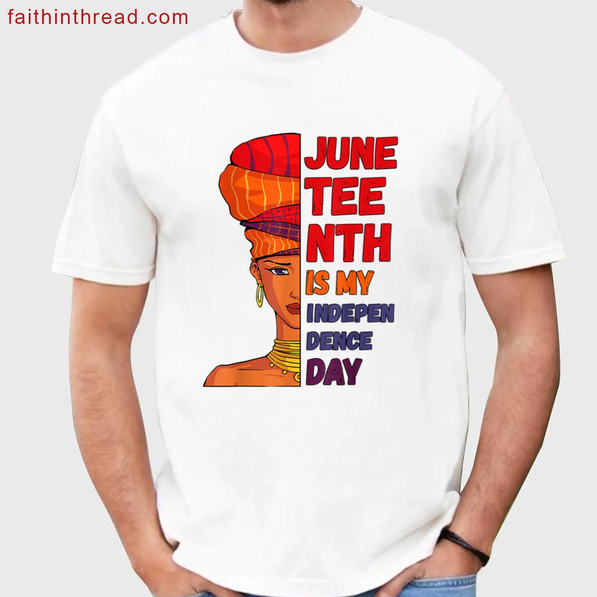 Juneteenth Independence Oversized Tee Shirt