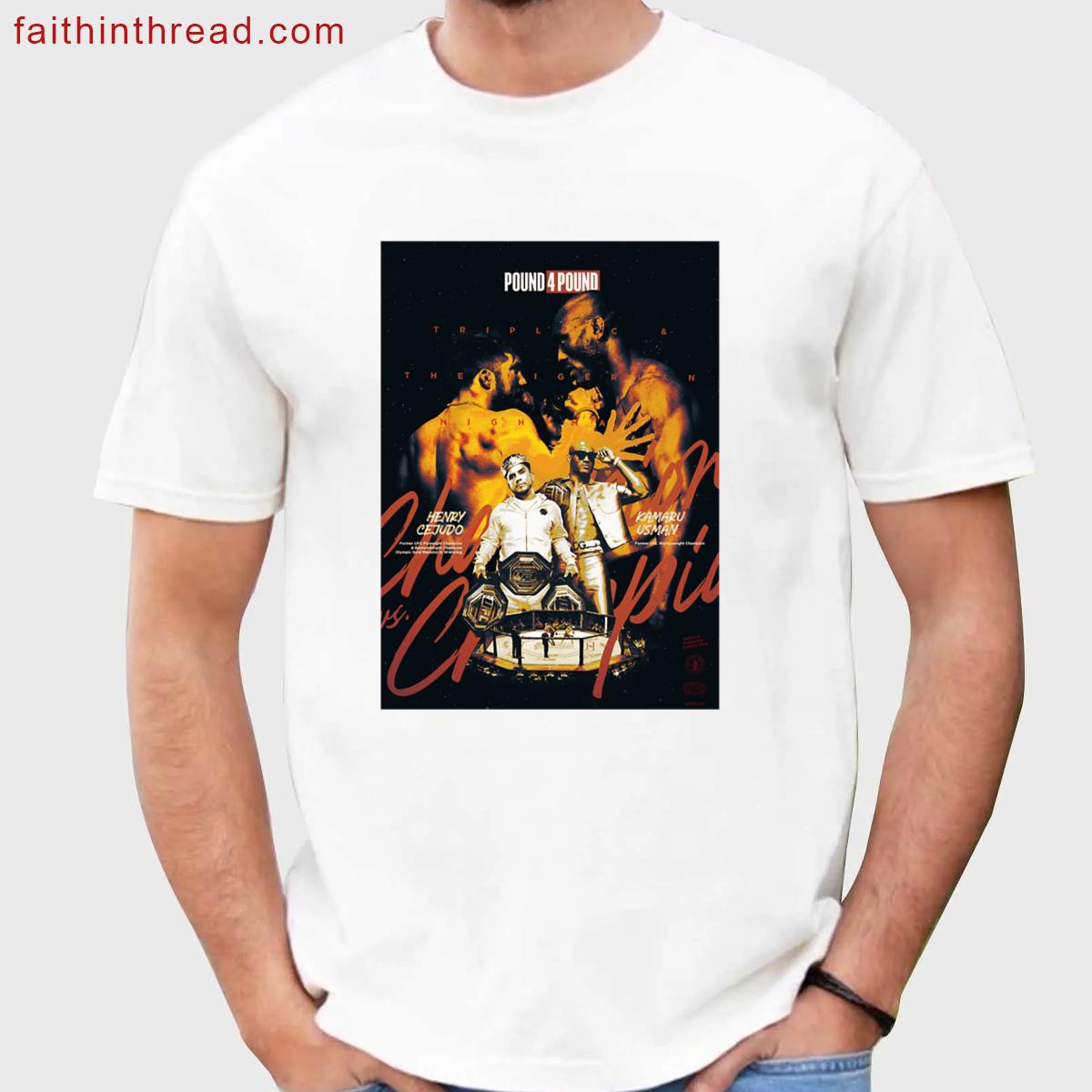 Kamaru Usman Fighting Spirit Shirt