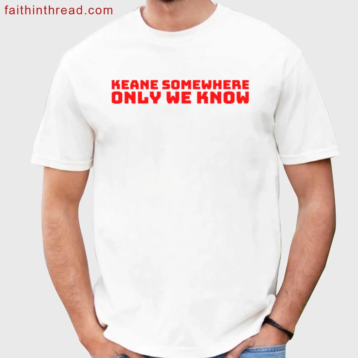 Keane Music Themed Shirt