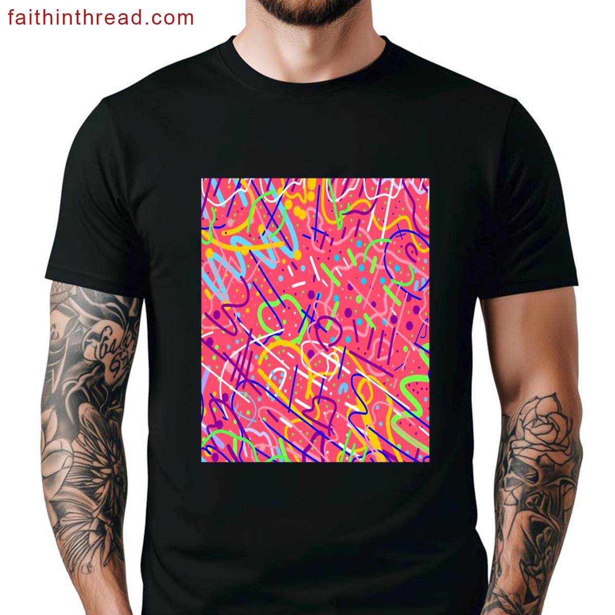 Lifes A Party Graphic Tee Celebration Shirt