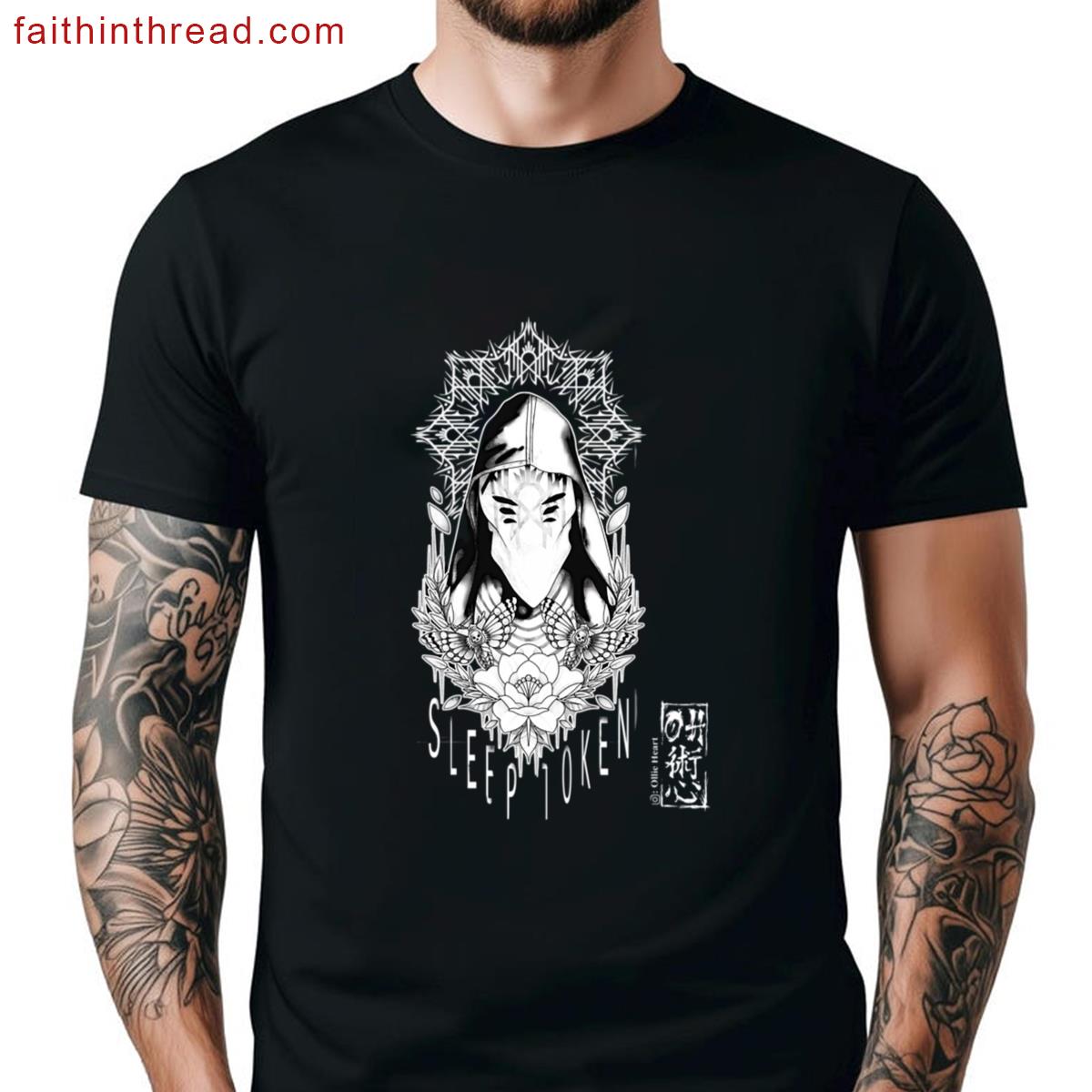 Little Sleep Token Graphic Tee Artwork Shirt
