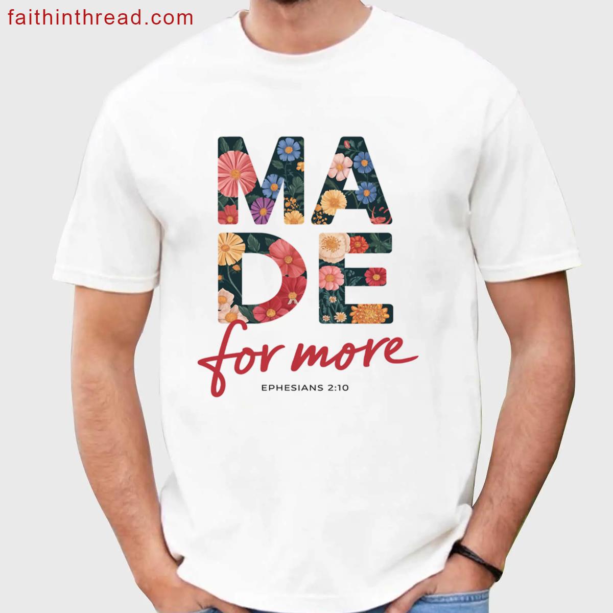 Made For More Floral Tee Shirt