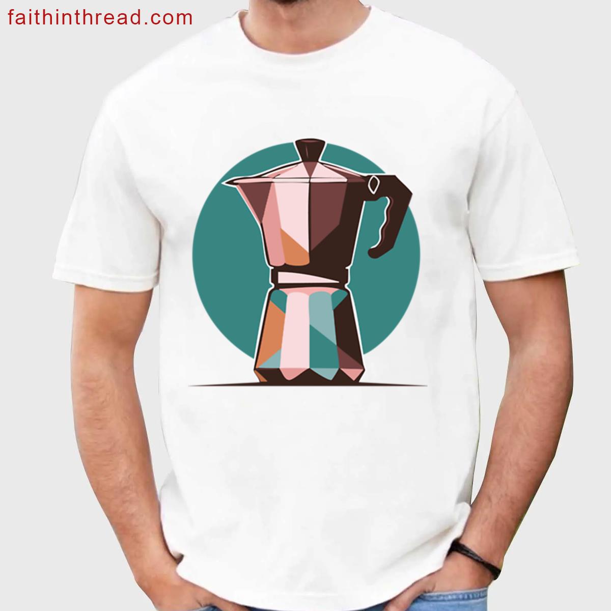 Moka Pot Graphic Tee Shirt
