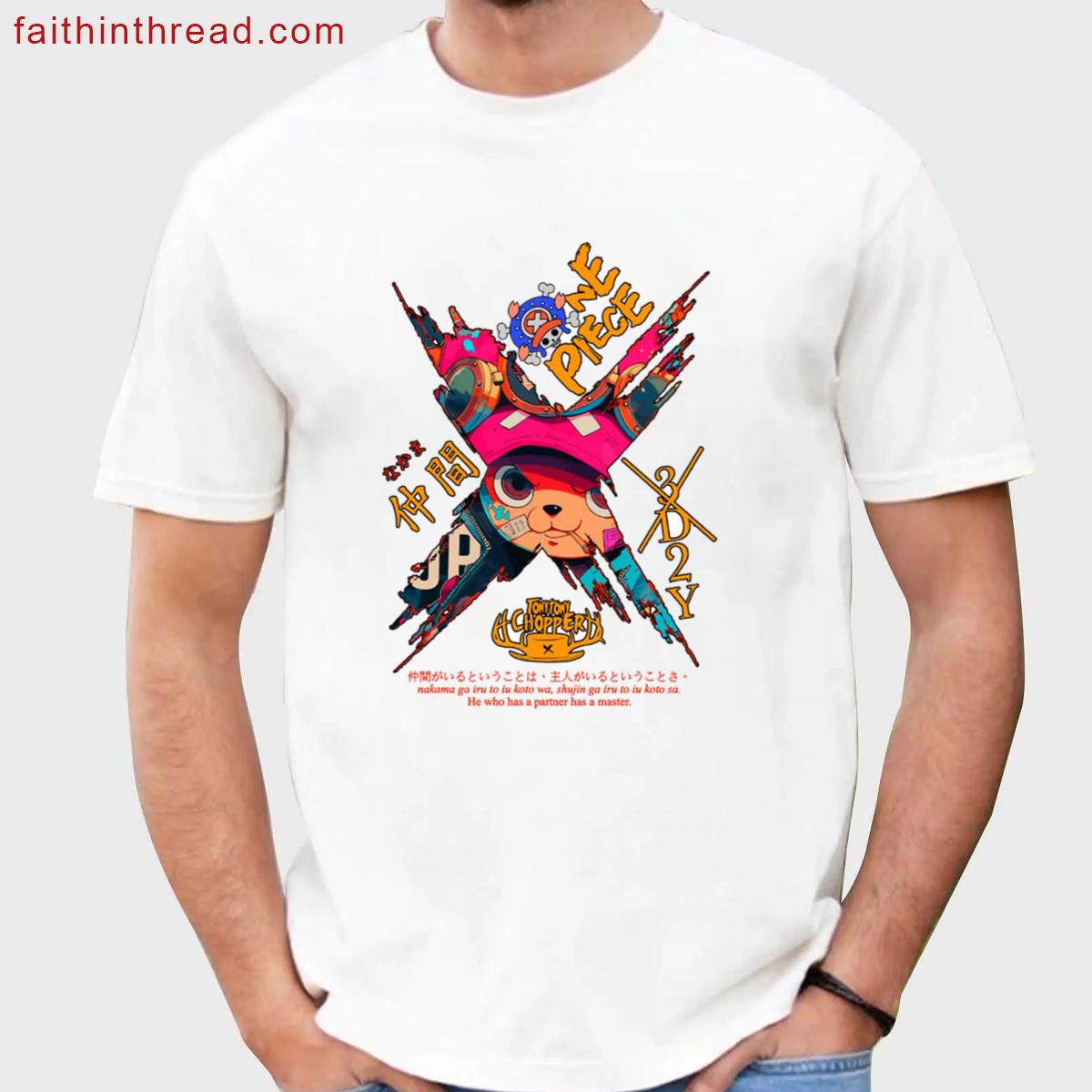 One Piece Graphic Tee Shirt