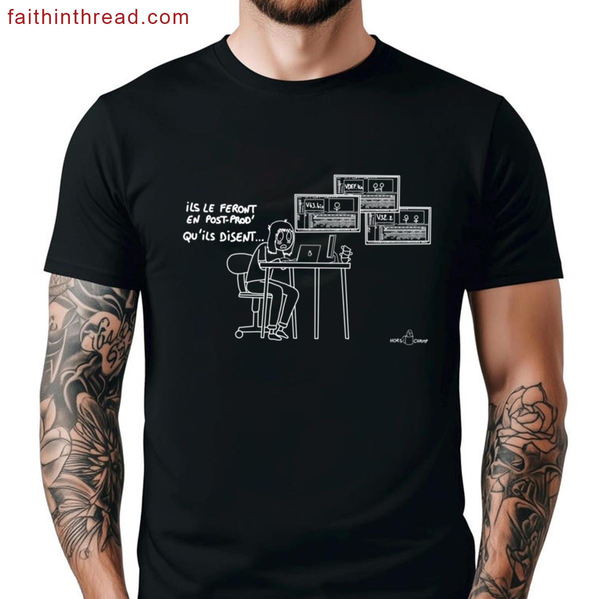 Post Prod Graphic Tee Trendy Style Shirt