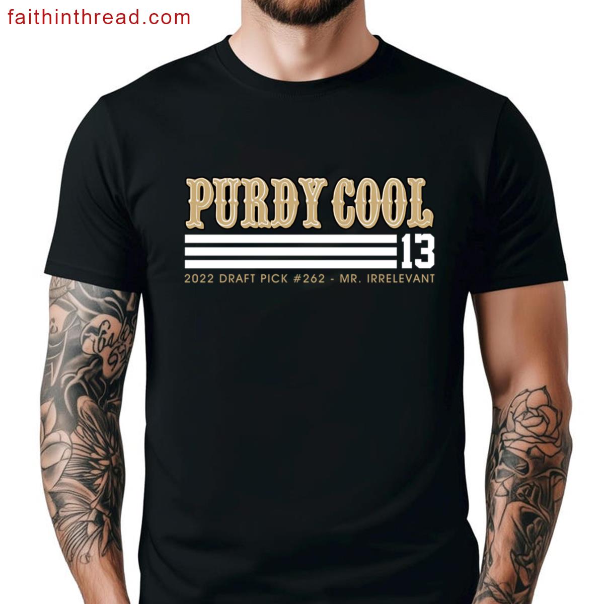 Purdy Cool Mr Irrelevant Gift Shirt