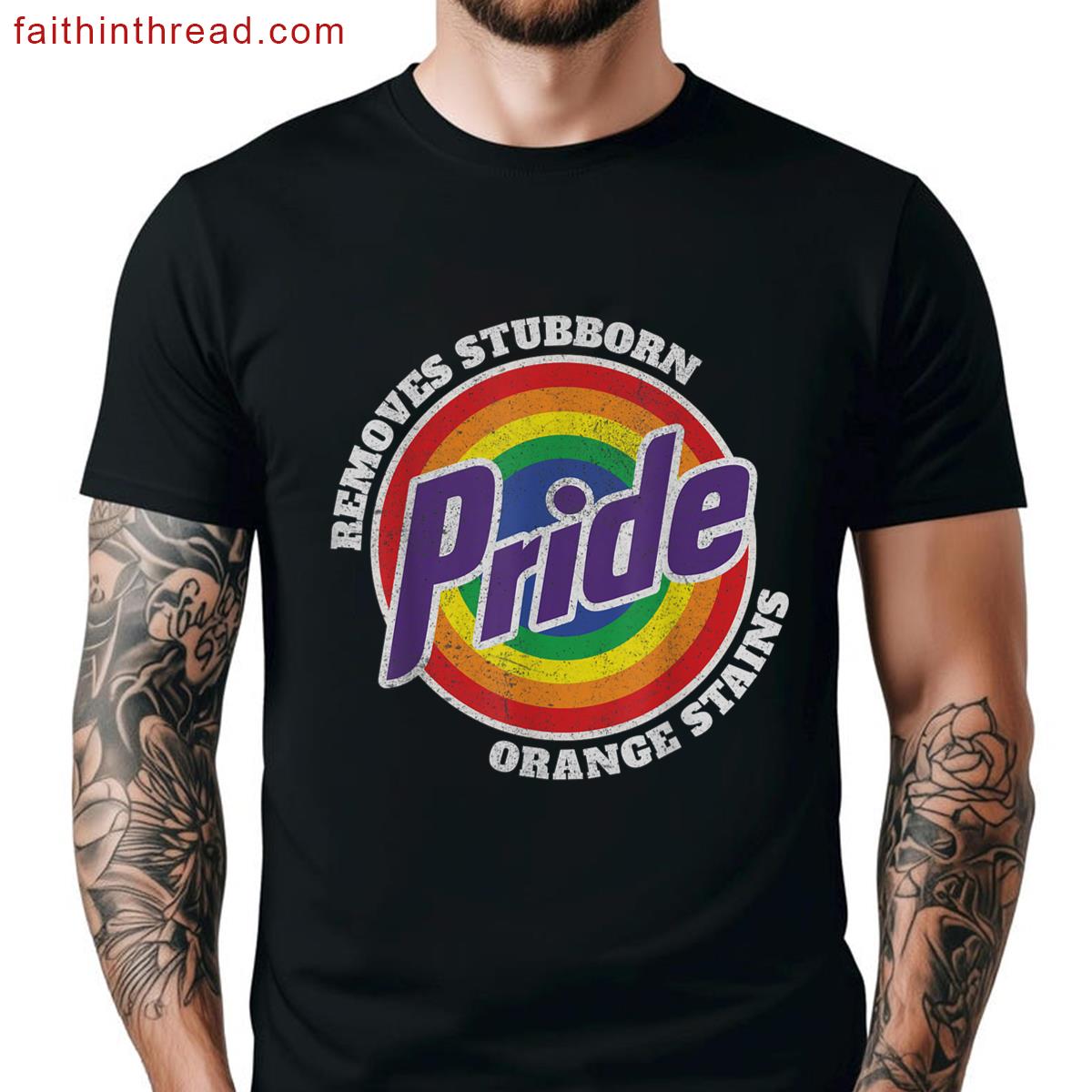 Resist Trump Lgbtq Pride Tee Bold Statement Shirt