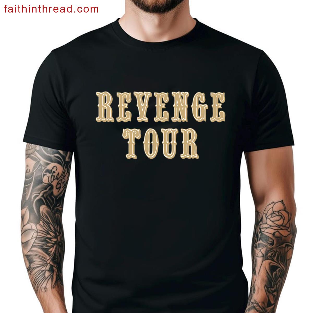 Revenge Tour Kittle Tee Football Merchandise Shirt