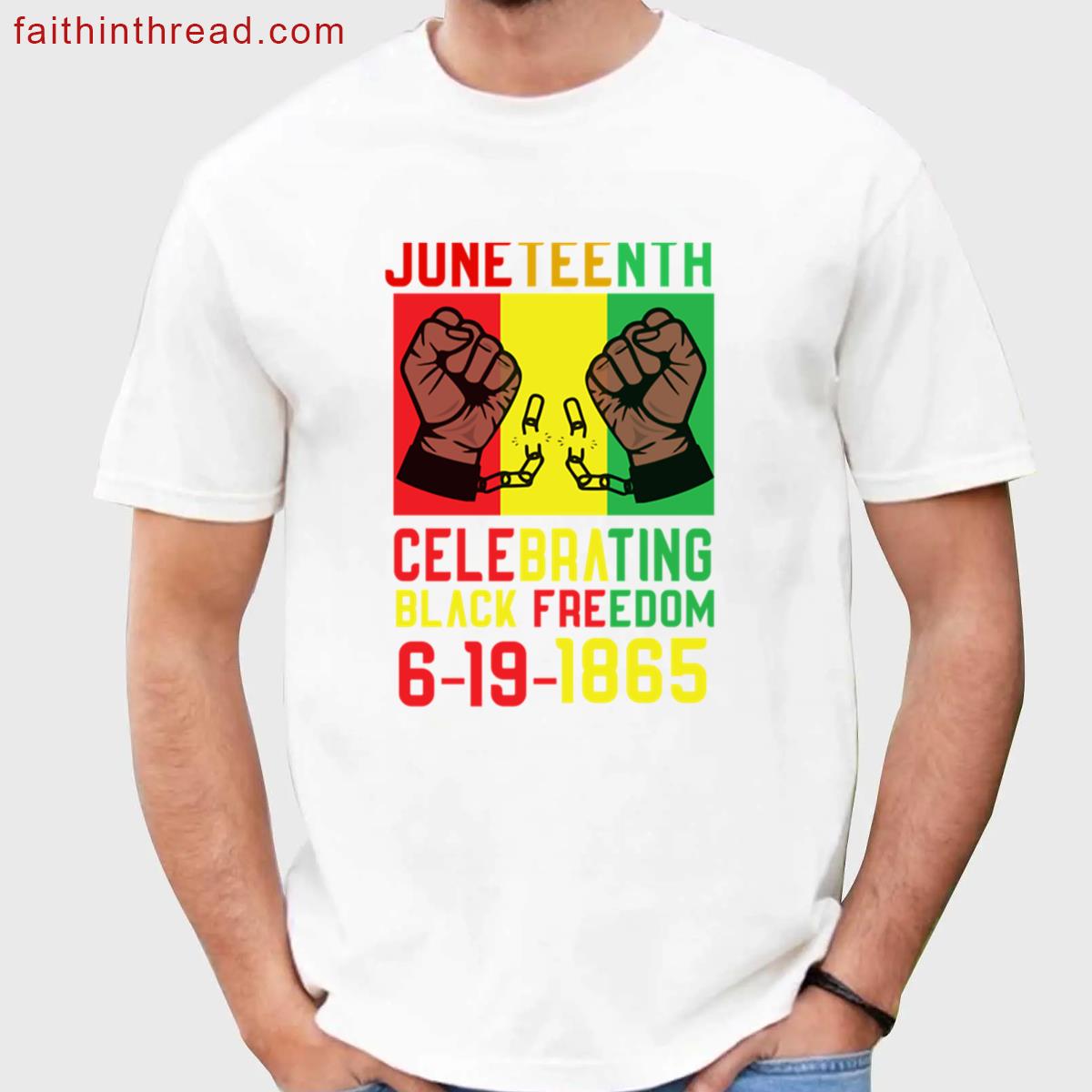 Ripple Of Freedom Celebration Tee Shirt