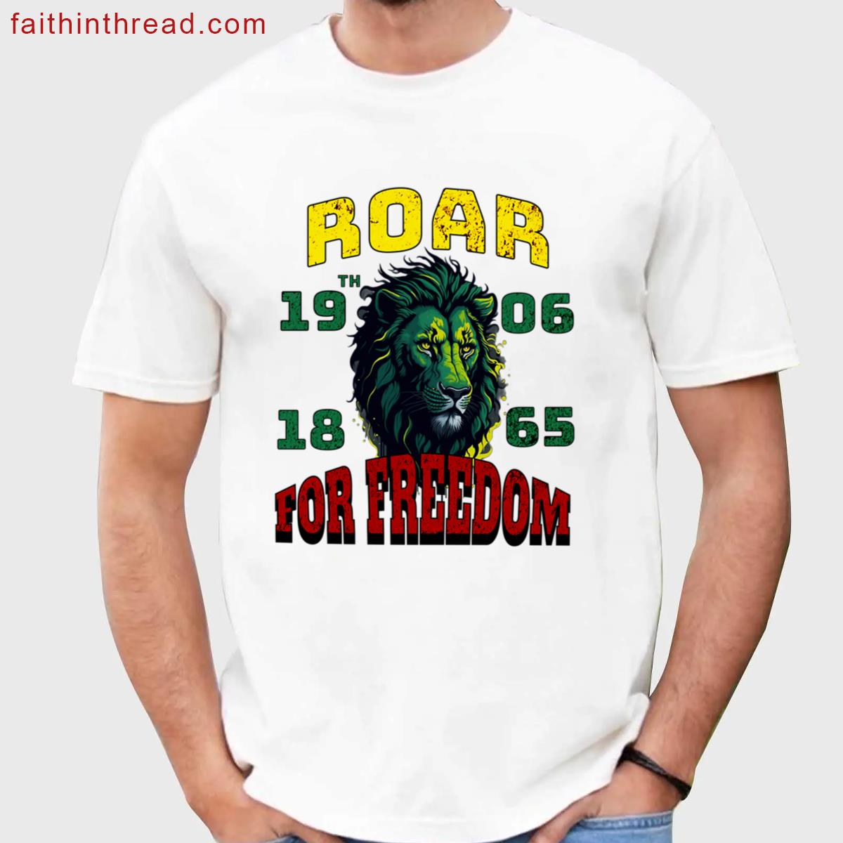 Roar For Freedom Oversized Shirt