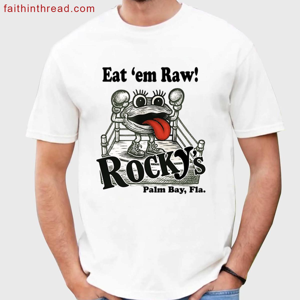 Rockys Raw Bar Casual Tee Shirt
