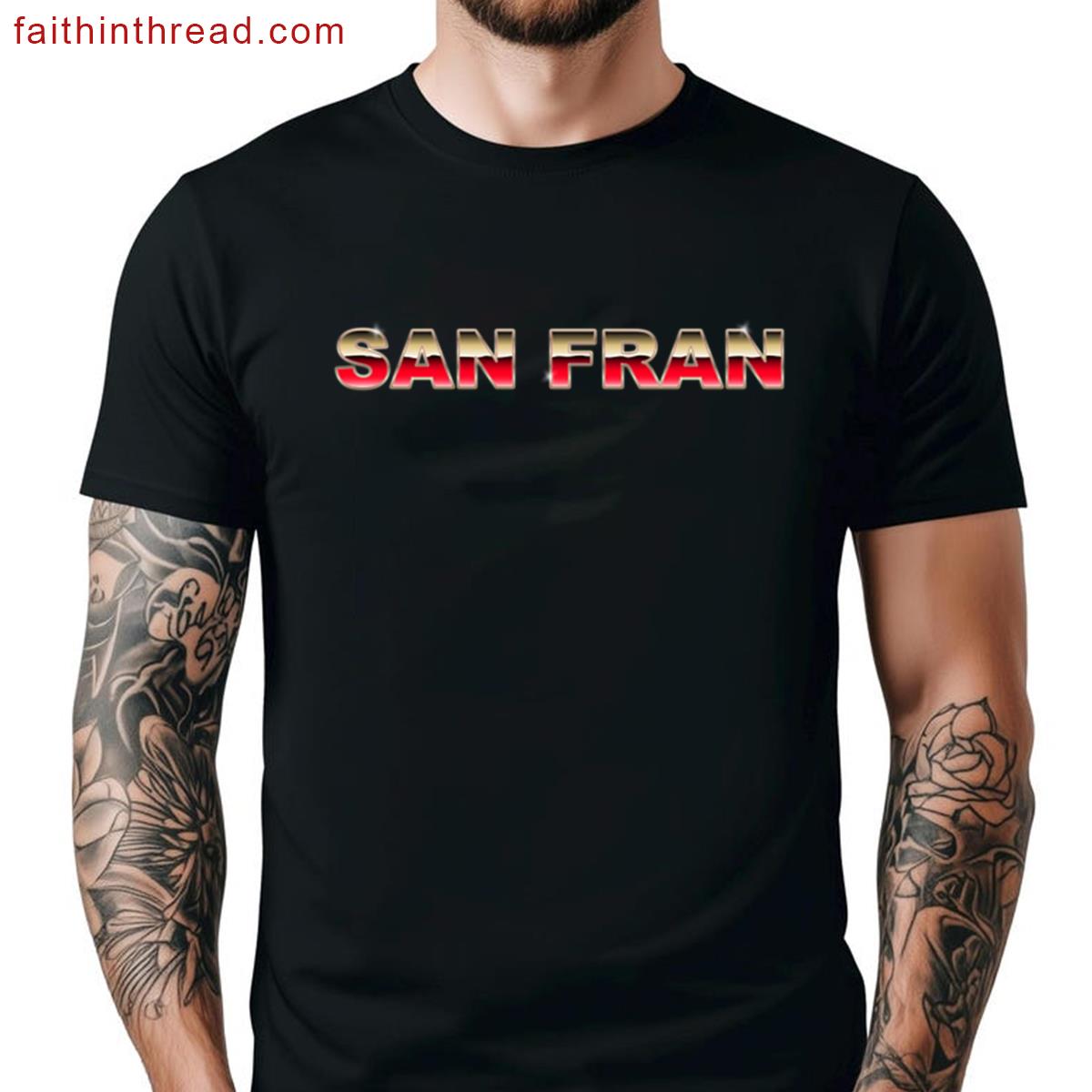 San Francisco Football Retro 80s Stylish Shirt