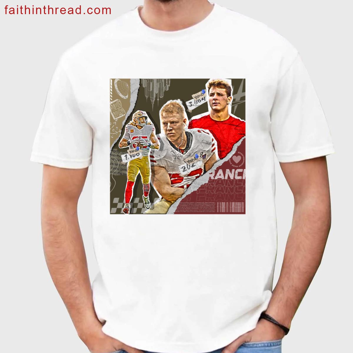 San Francisco Football Squad Design Tee Shirt
