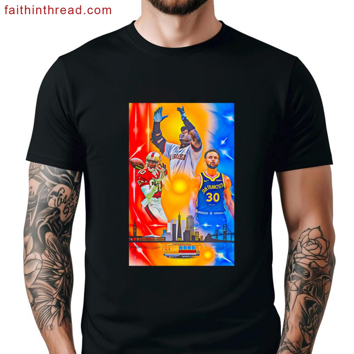San Francisco Sports Legends Tee Shirt