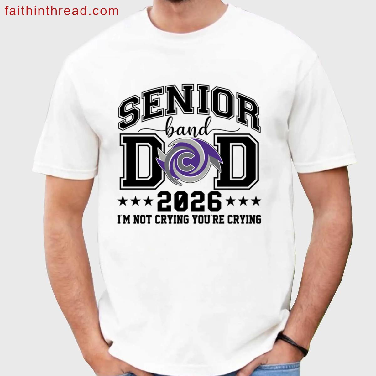 Senior Dad 2026 Graduation Tee Shirt