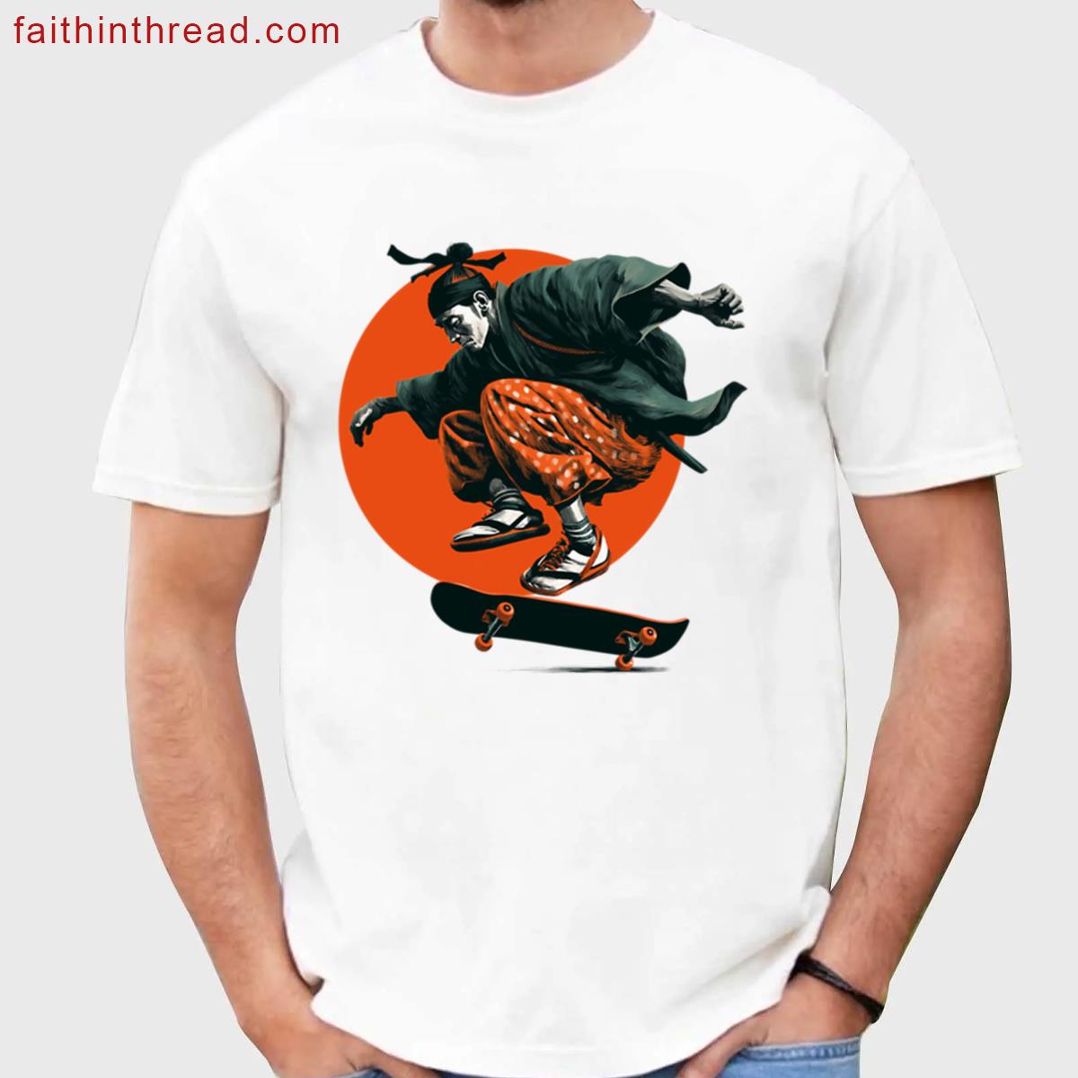 Skateboard Arts Graphic Tee Shirt