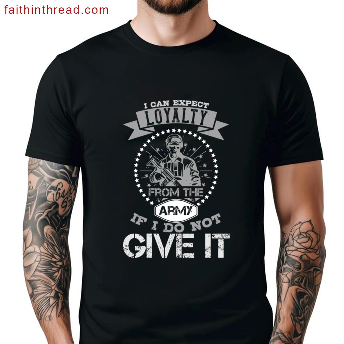 Soldier Army Loyalty Shirt