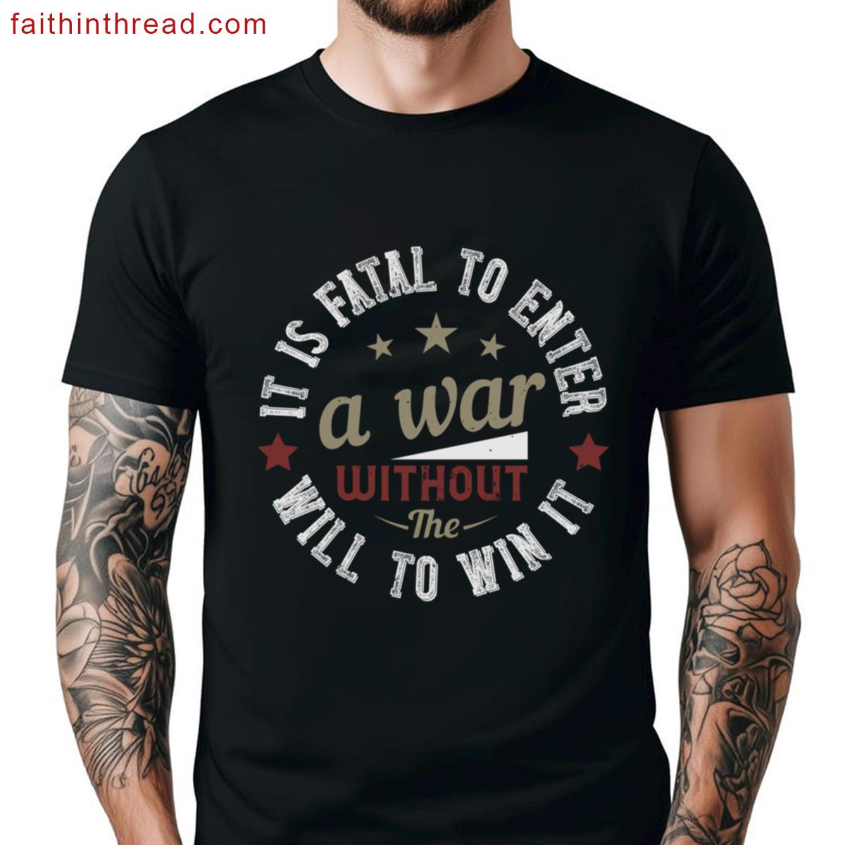 Soldier Win Fatal Shirt