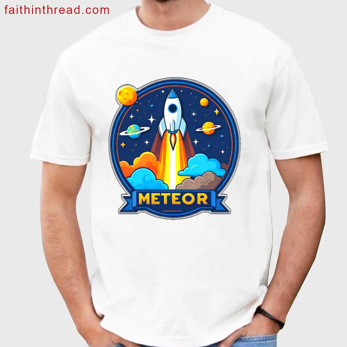 Starship Meteor Oversized Tee Shirt