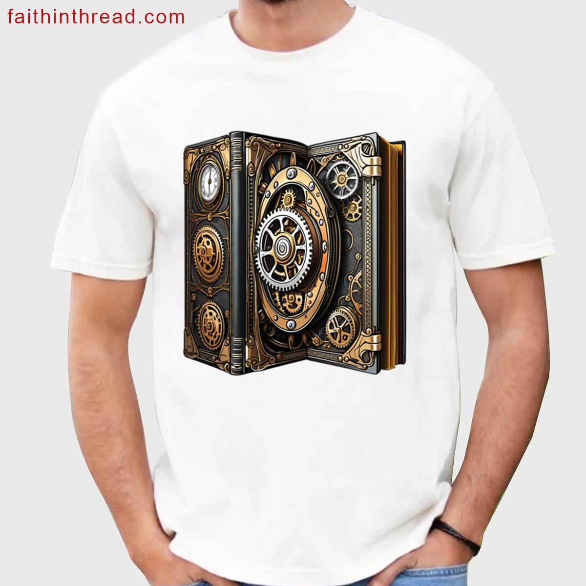 Steampunk Engineered Design Tee Shirt