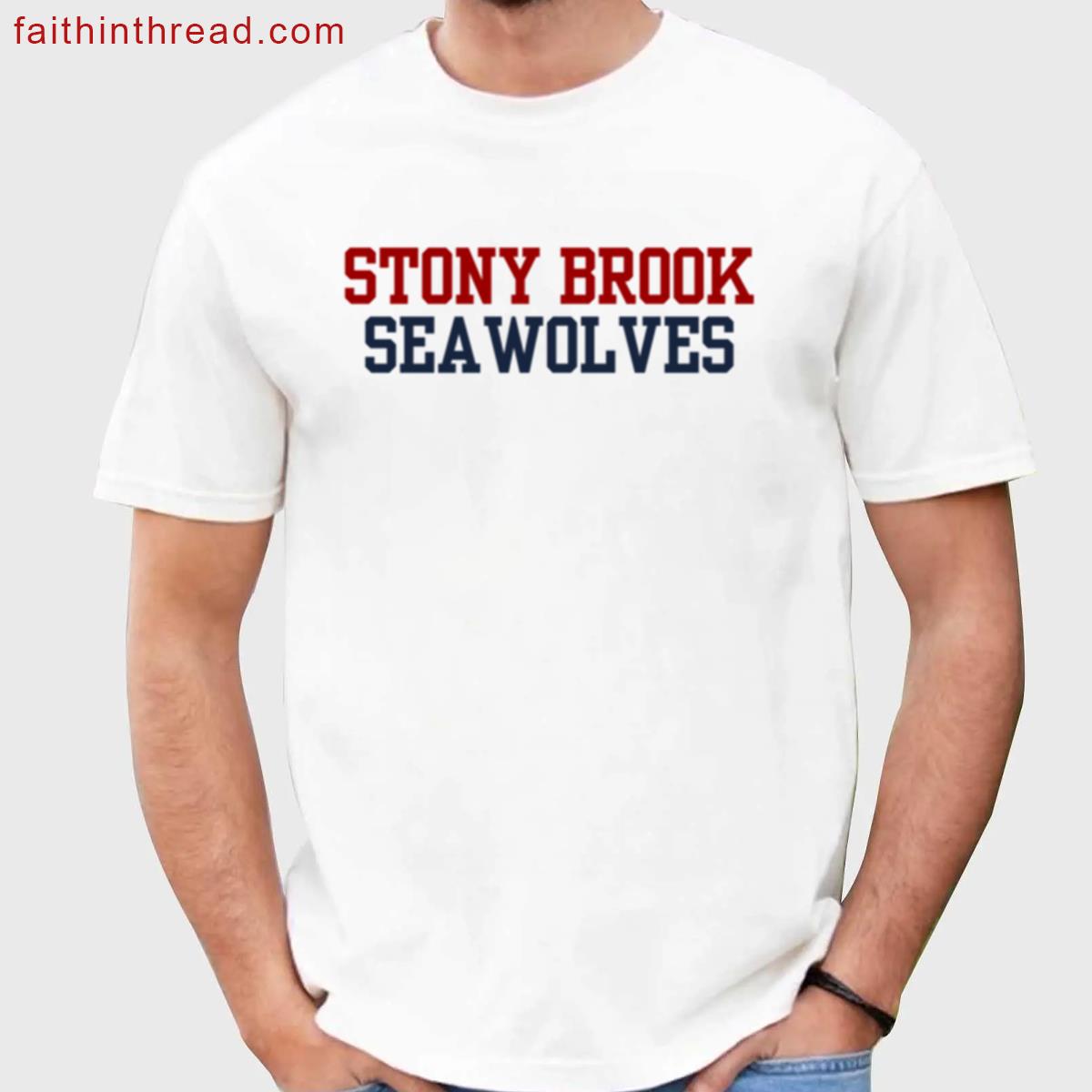 Stony Brook University Graphic Tee Sports Fan Shirt