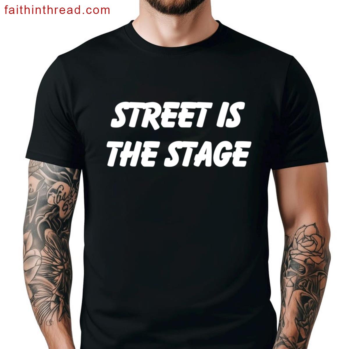 Street Art Graphic Tee Trendy Shirt