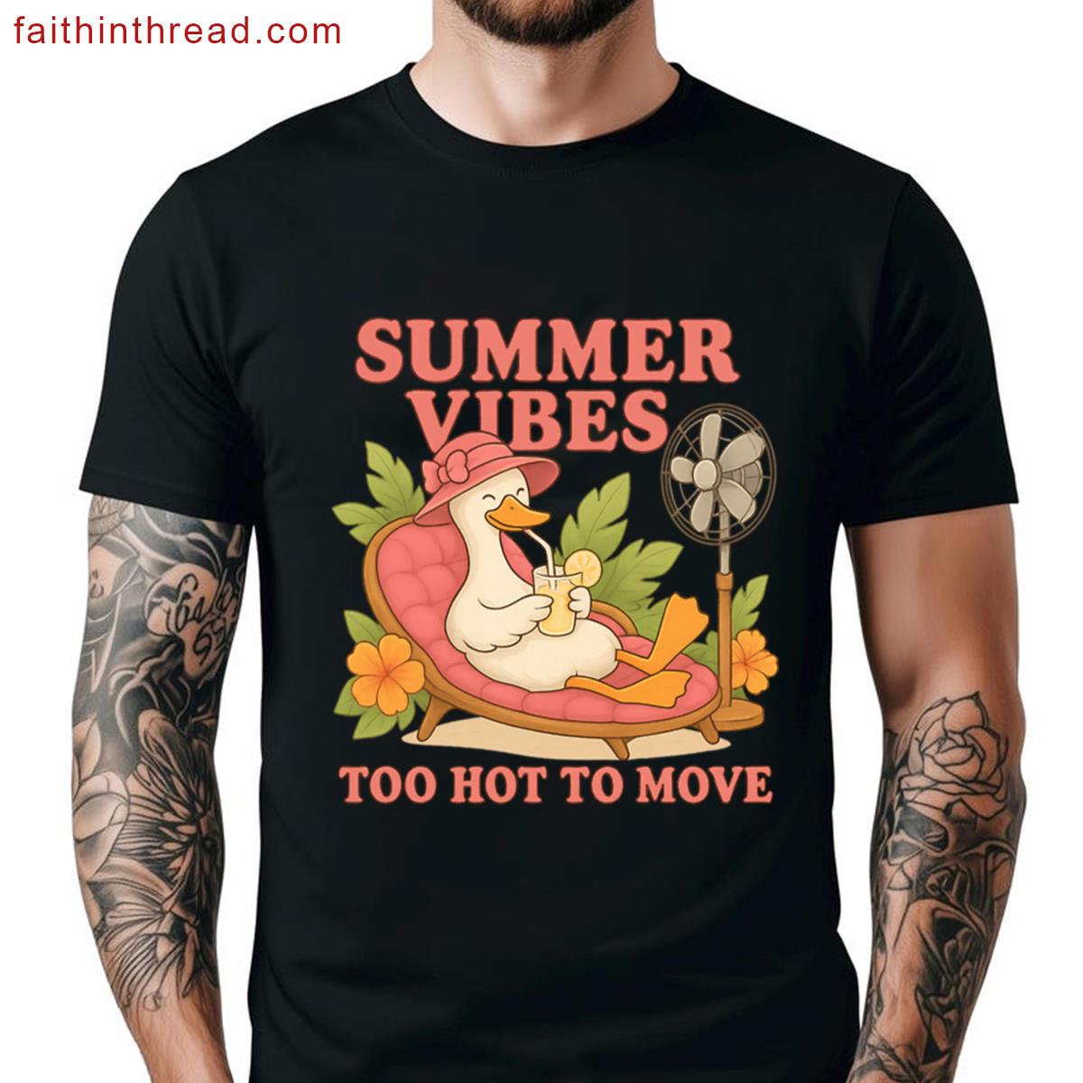 Summer Vibes Graphic Tee Chill Shirt