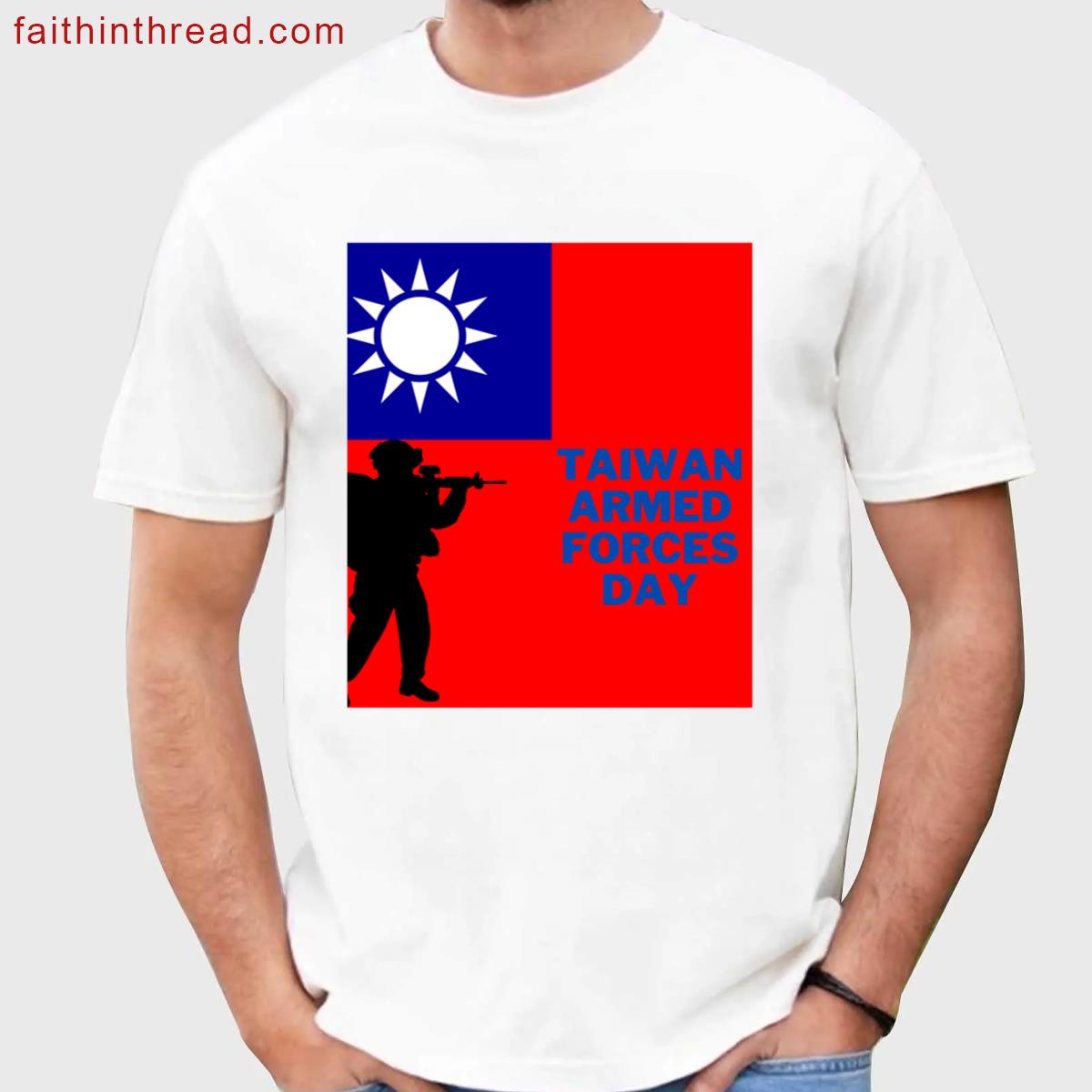 Taiwan Armed Forces Day Oversized Tee Shirt